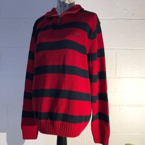 Chaps half zip sweater